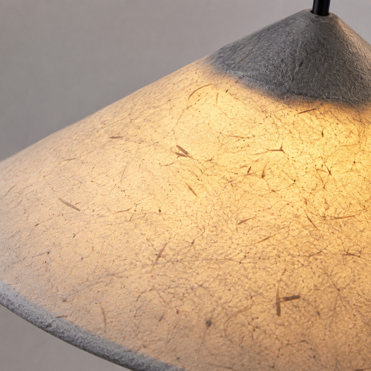 gros plan de la texture des fibres de papier washi