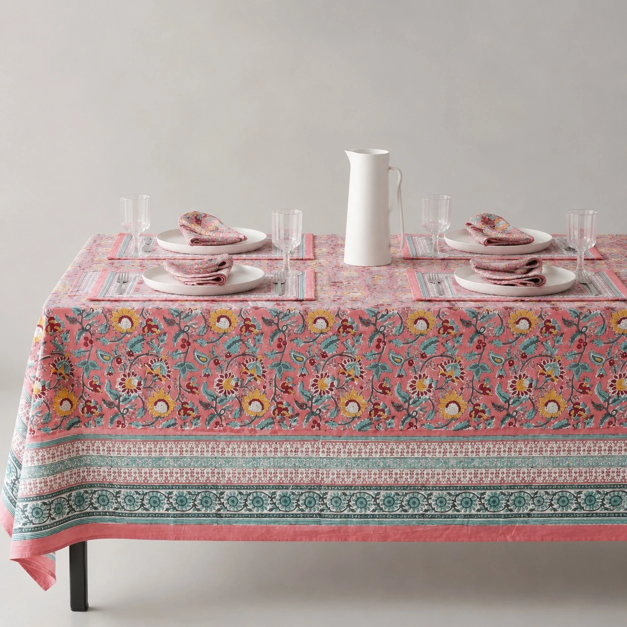 A finished table in one simple layer